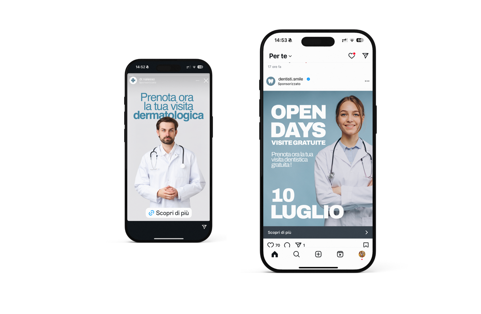 Social media marketing sanitario