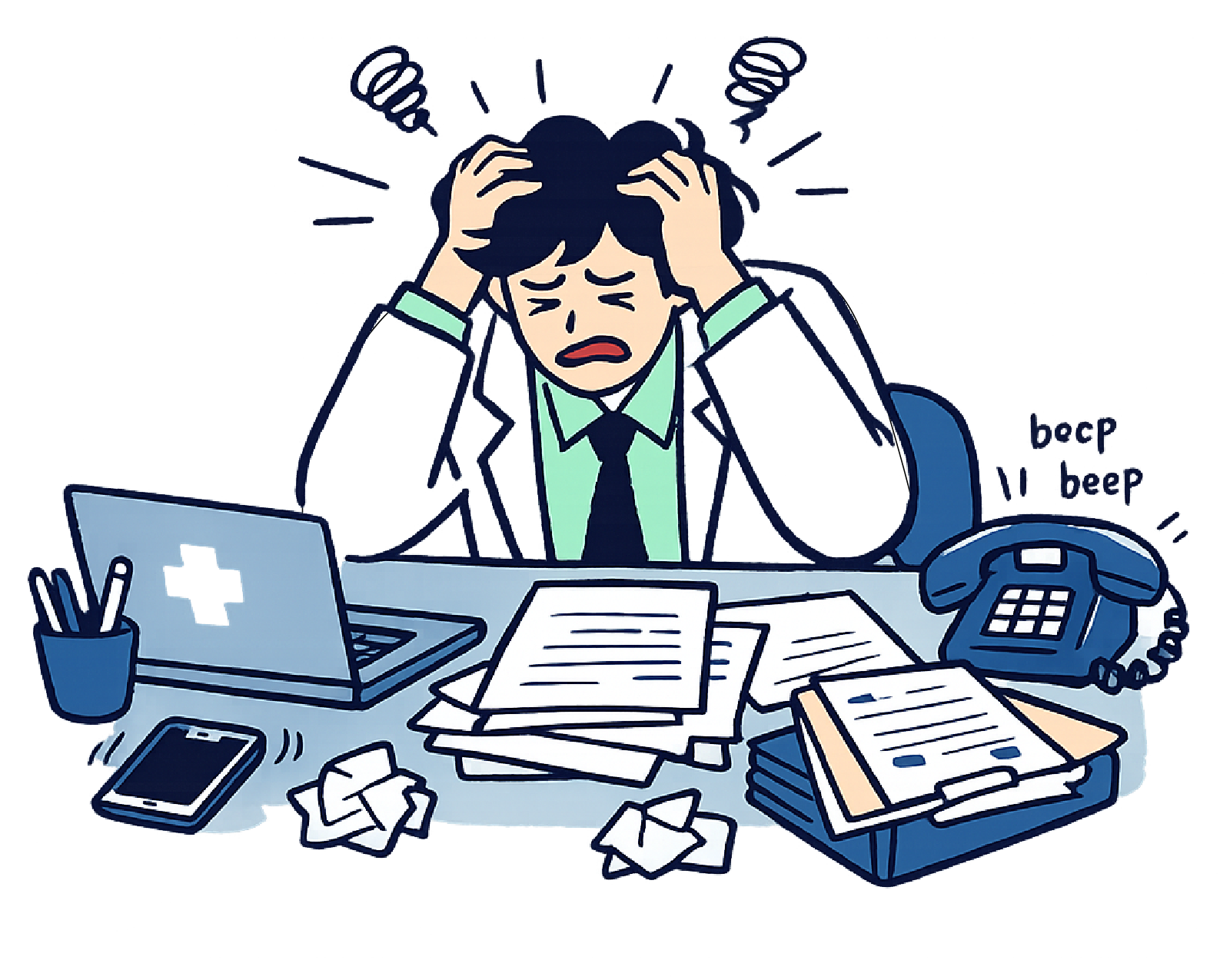 più pazienti per medici